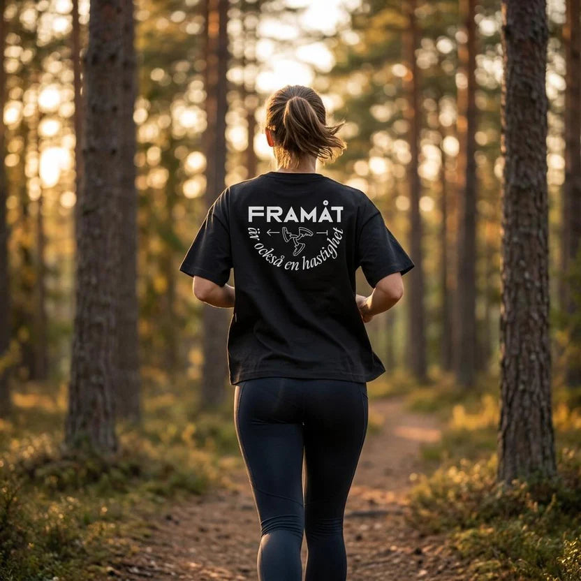 Framåt är också en hastighet (Svart)